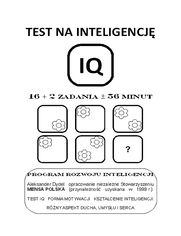Test na inteligencj