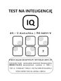 Test na inteligencj